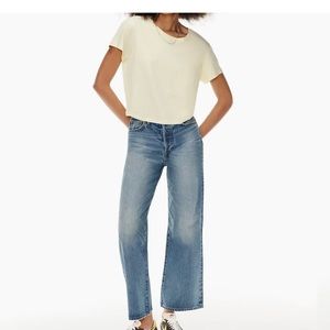 Aritzia Denim Forum Farrah Wide Leg